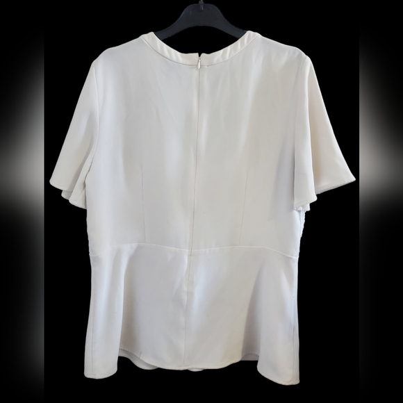 Ann Taylor Flutter Sleeve Blouse - Picture 2 of 7